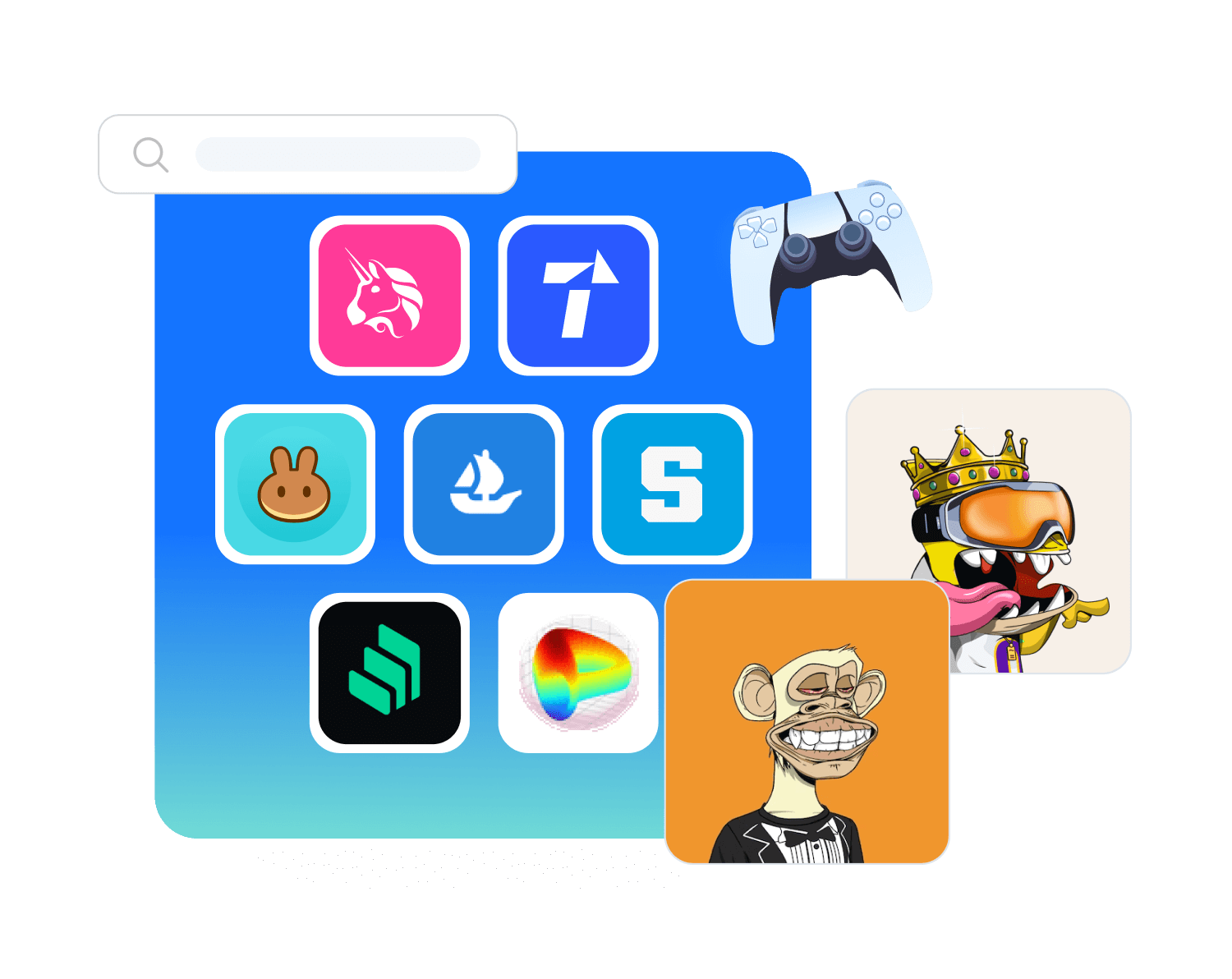 TokenPocket DApp 探索畫面